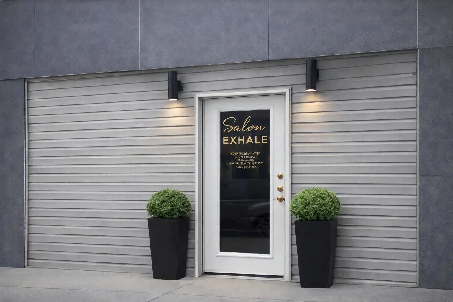 Salon Exhale storefront in Philadelphia