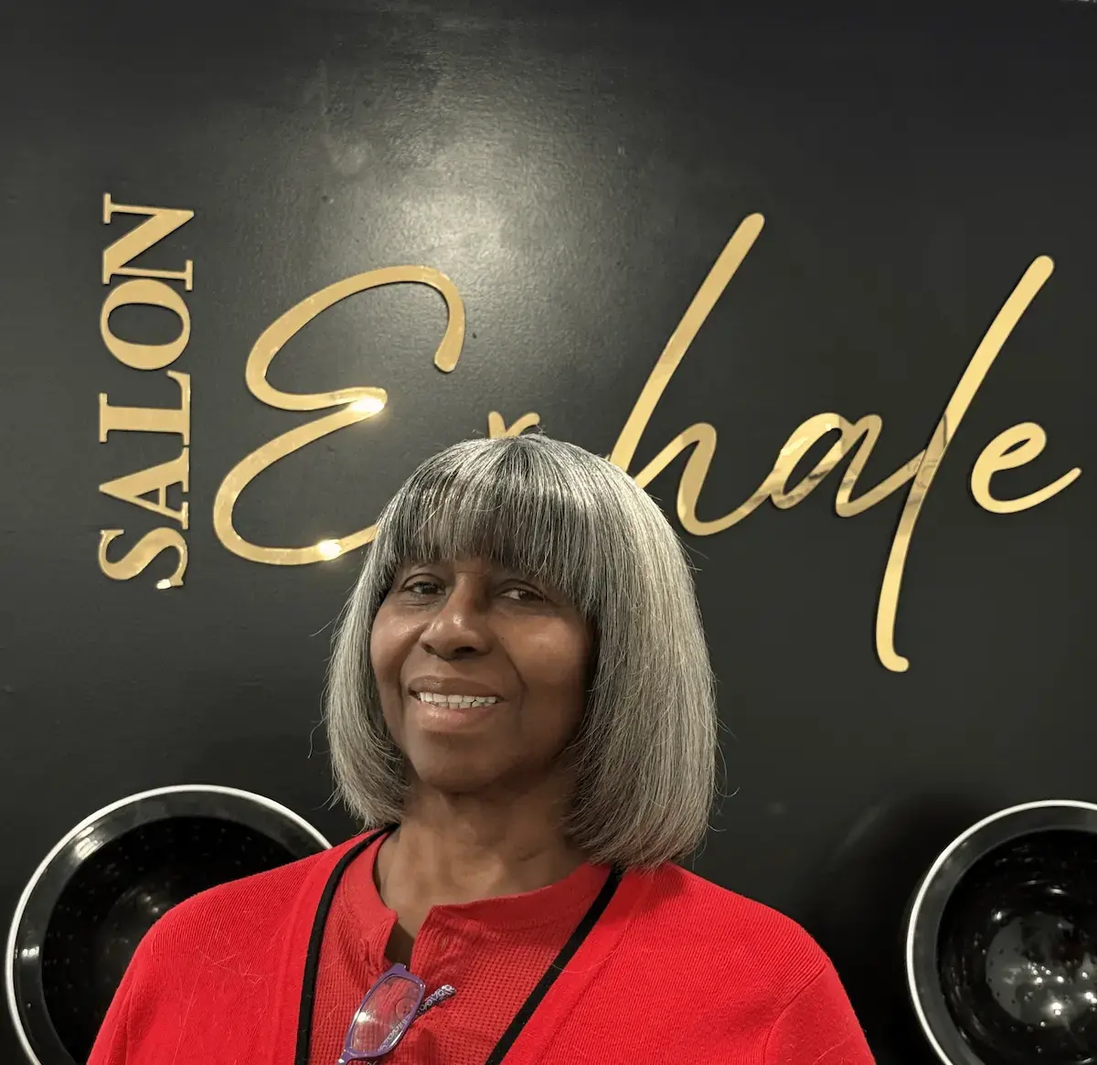 Bond-building Olaplex or K18 treatment at Salon Exhale strengthening and repairing damaged hair